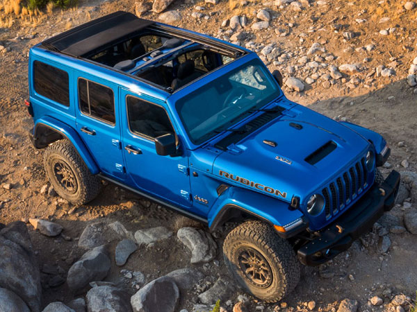 2021 Jeep Wrangler Rubicon 392 Aerial View