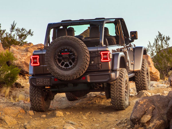 2021 Jeep Wrangler Rubicon 392 Rear Angle